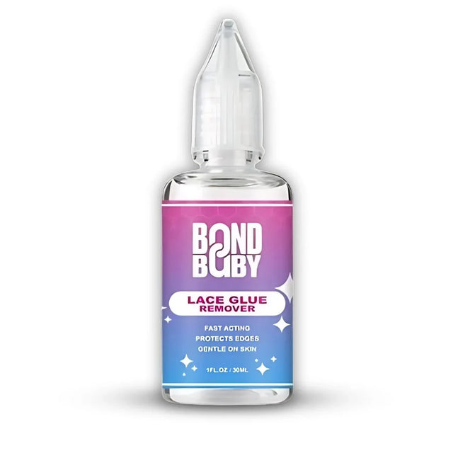 Bond Baby Lace Glue Remover for wigs, fast-acting & gentle on skin, 1 fl oz