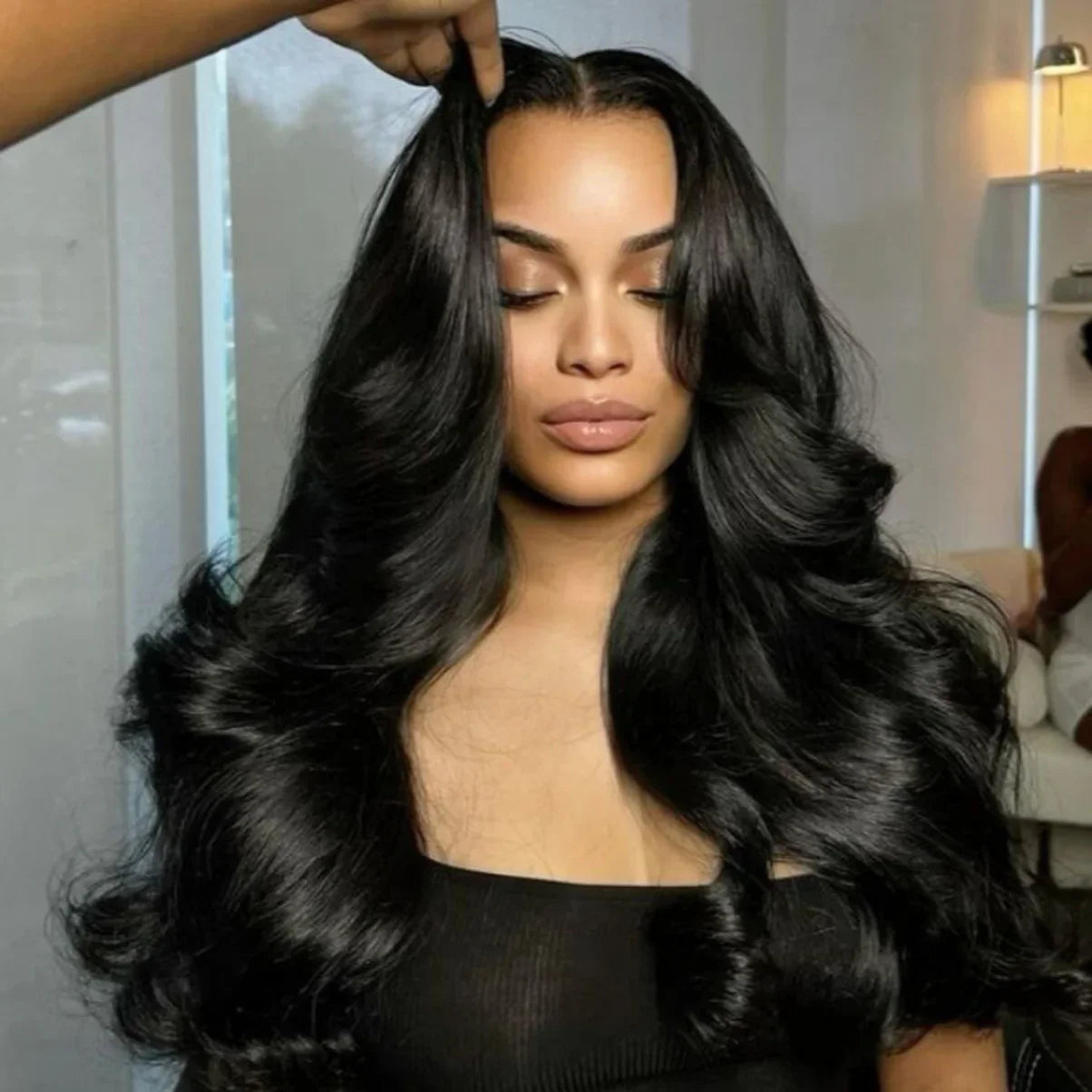 Body Wave Natural 15A Grade HD Lace Frontal 13x4 Wig 180 Density