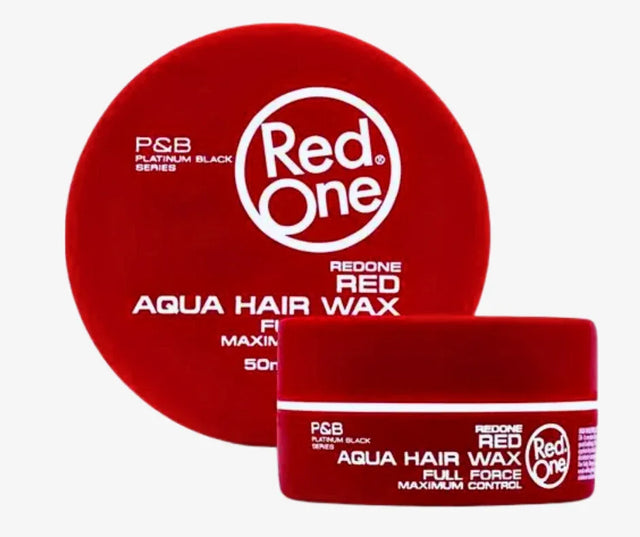 P&B Platinum Black Series Red One Aqua Hair Wax Full Force 50ml/5oz