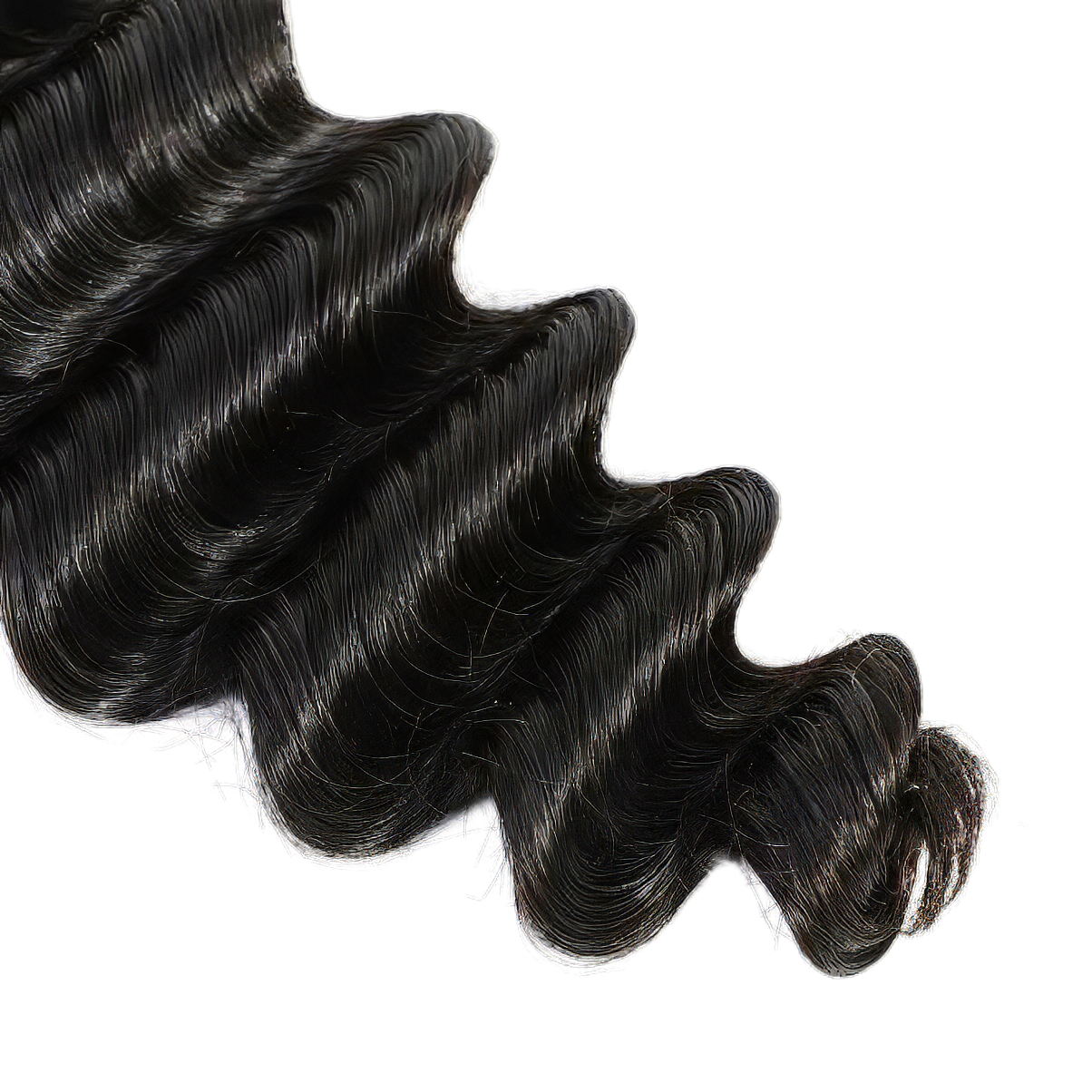 10A Loose Deep Wave 3-piece Bundle Set | 100% Natural Virgin Human Hair