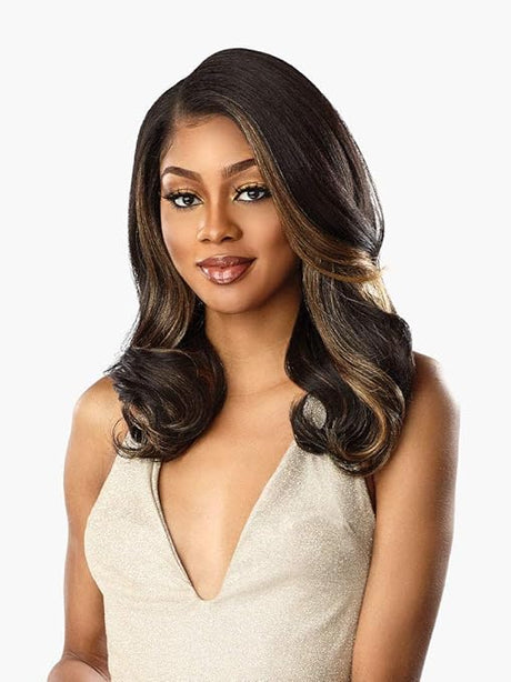 Veradolls Sensationnel Butta Unit 13: 5" Deep Part Lace Front Wig