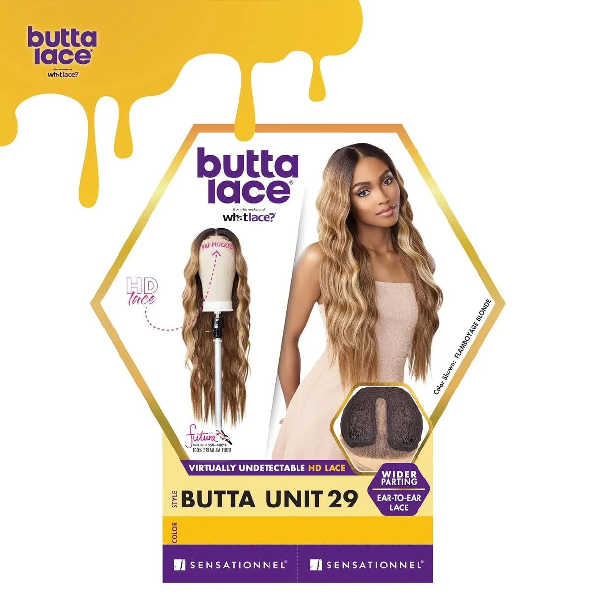 Veradolls Butta Lace Unit 29: 5" Deep Part Glueless Lace Front Wig