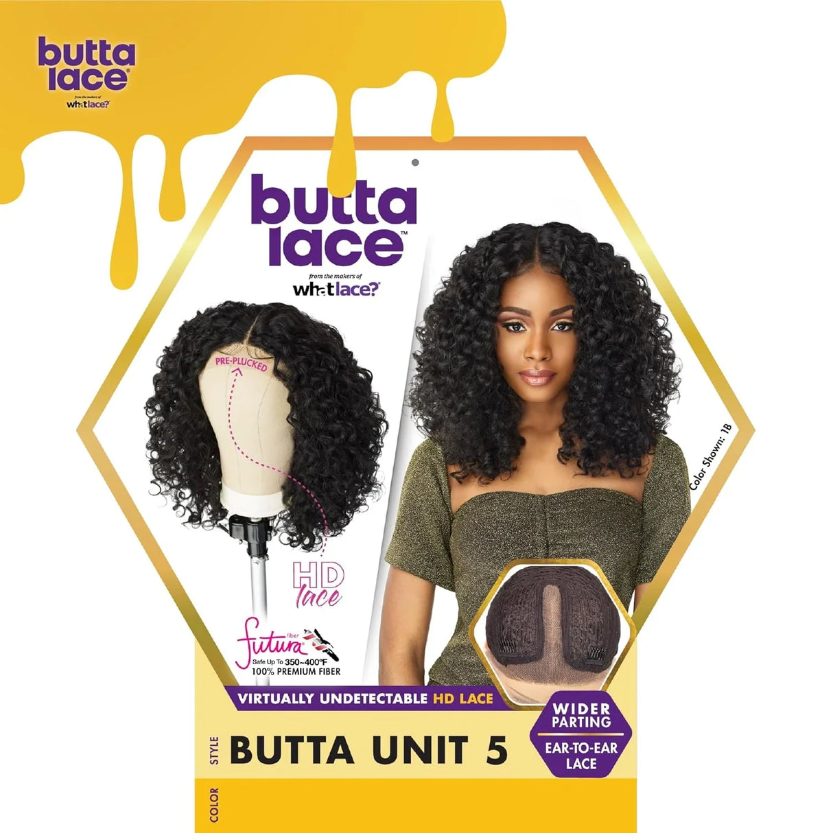 Veradolls Butta Lace Unit 5: 5" Deep Parting, Pre-Plucked & Glueless