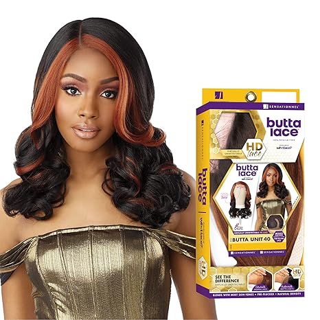Veradolls Butta Lace Unit 40 Lace Wig: 5" Deep Part, Pre-Plucked, Glueless