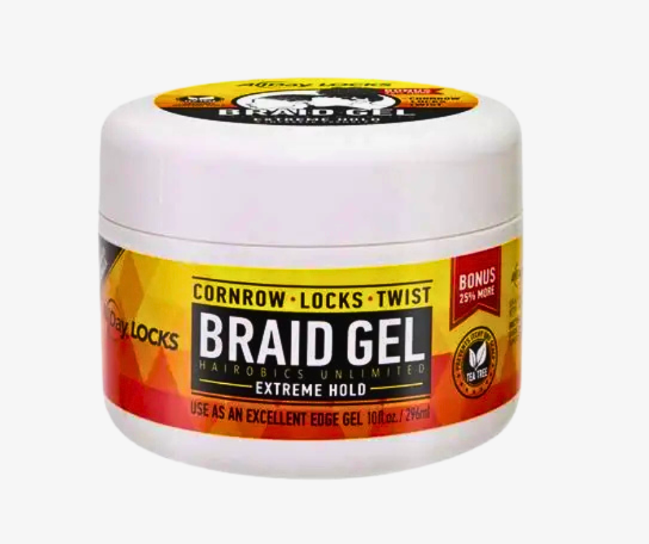 All Day Locks Cornrow Locks Twist Braid Edge Gel Extreme Hold