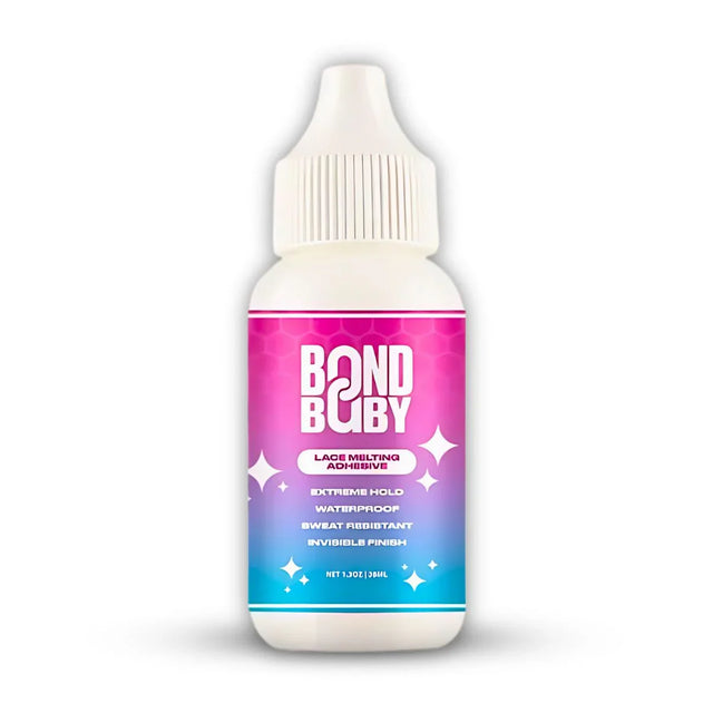 Bond Baby lace melting adhesive for wigs – extreme hold, waterproof, sweat-resistant, invisible finish