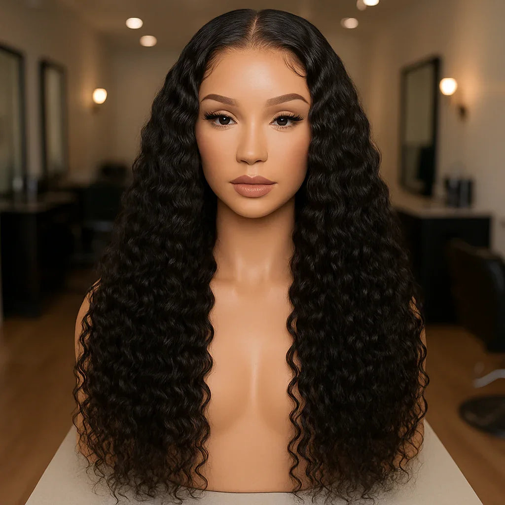 Veradolls 13x4 Eurasian Curly HD Lace Wig – 180% Density, Full Frontal