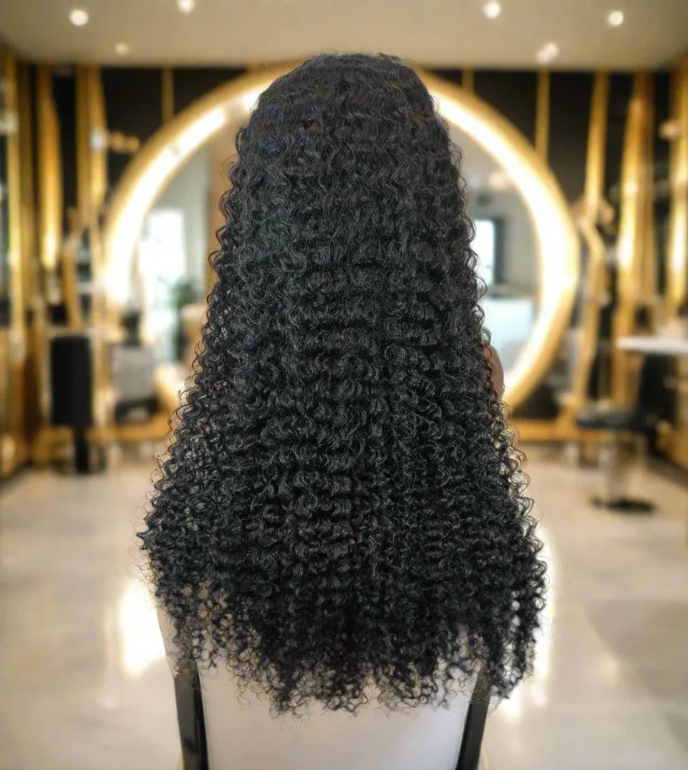 Bohemian 15A Transparent 13x4 Full Frontal 180 Density Natural