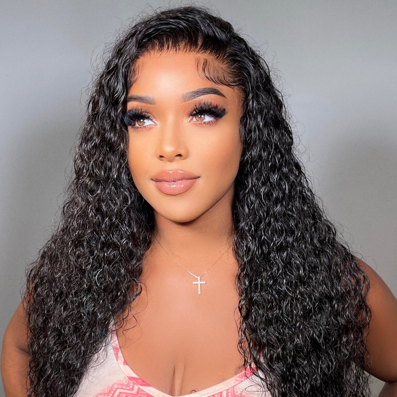 12A StarDust Collection | 13x4 Bohemian Lace Wig Natural Hairline | 100% Human Hair 180% Density