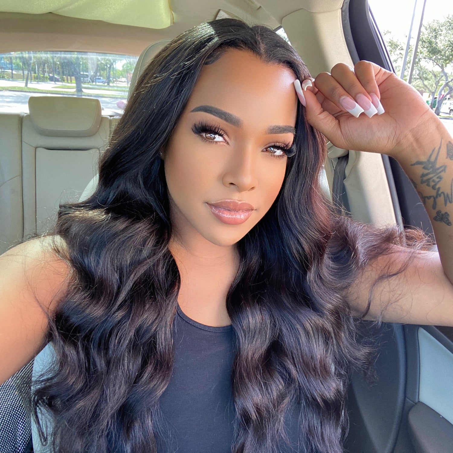 15A Grade Body Wave 13x4 Frontal HD Lace Wig Glueless Free Part Long Wig | 100% Human Hair 180% Density