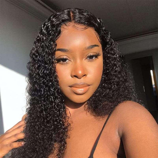 Vera Dolls StarDust Collection 180% Density | 13x4 Curly Frontal HD Lace StarDust Wig - Premium from Vera Dolls - Just $139! Shop now at VeraDolls