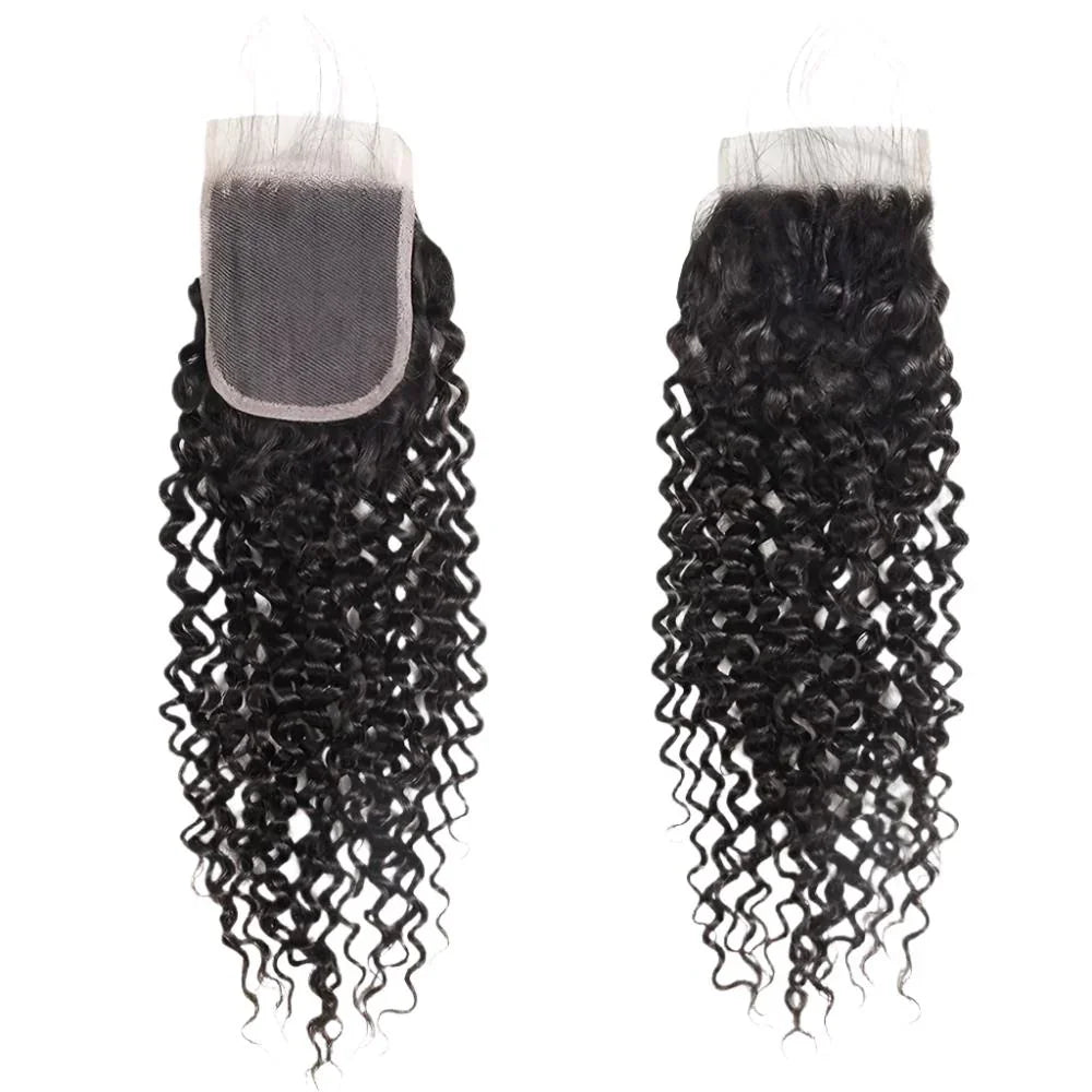Vera Dolls 180% Density | 4x4 Curly Closure HD Lace Undetectable | Long Closure 100% Human Hair - Premium 4x4 Closure from VeraDolls - Just $39.99! Shop now at VeraDolls
