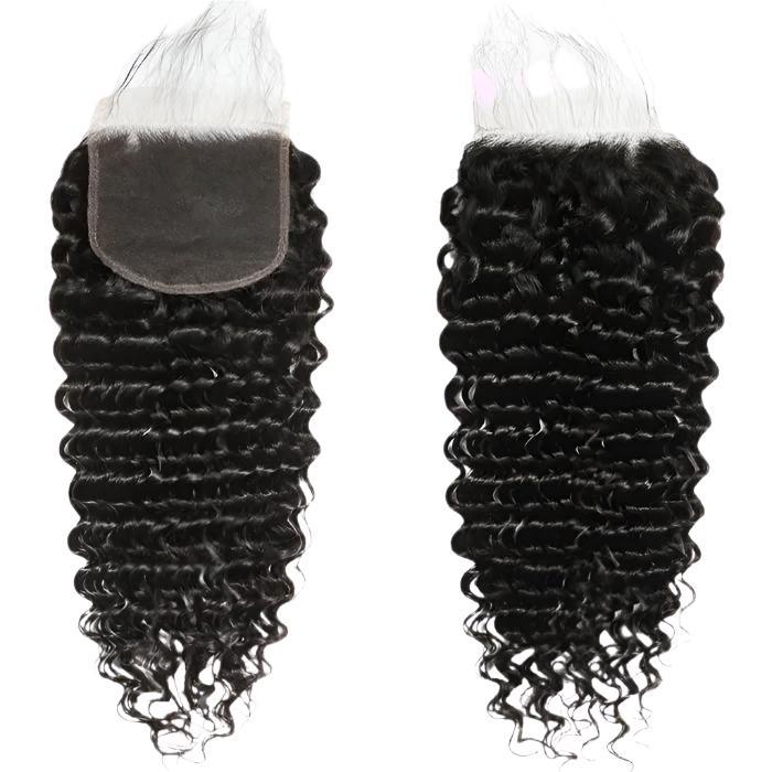 Vera Dolls 180% Density | 5x5 Deep Wave Closure HD Lace Undetectable | Long Closure 100% Human Hair - Premium from VeraDolls - Just $49.99! Shop now at VeraDolls