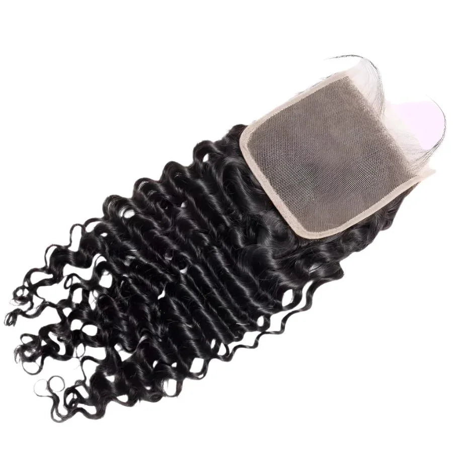 Vera Dolls 180% Density | 4x4 Curly Closure HD Lace Undetectable | Long Closure 100% Human Hair - Premium 4x4 Closure from VeraDolls - Just $39.99! Shop now at VeraDolls