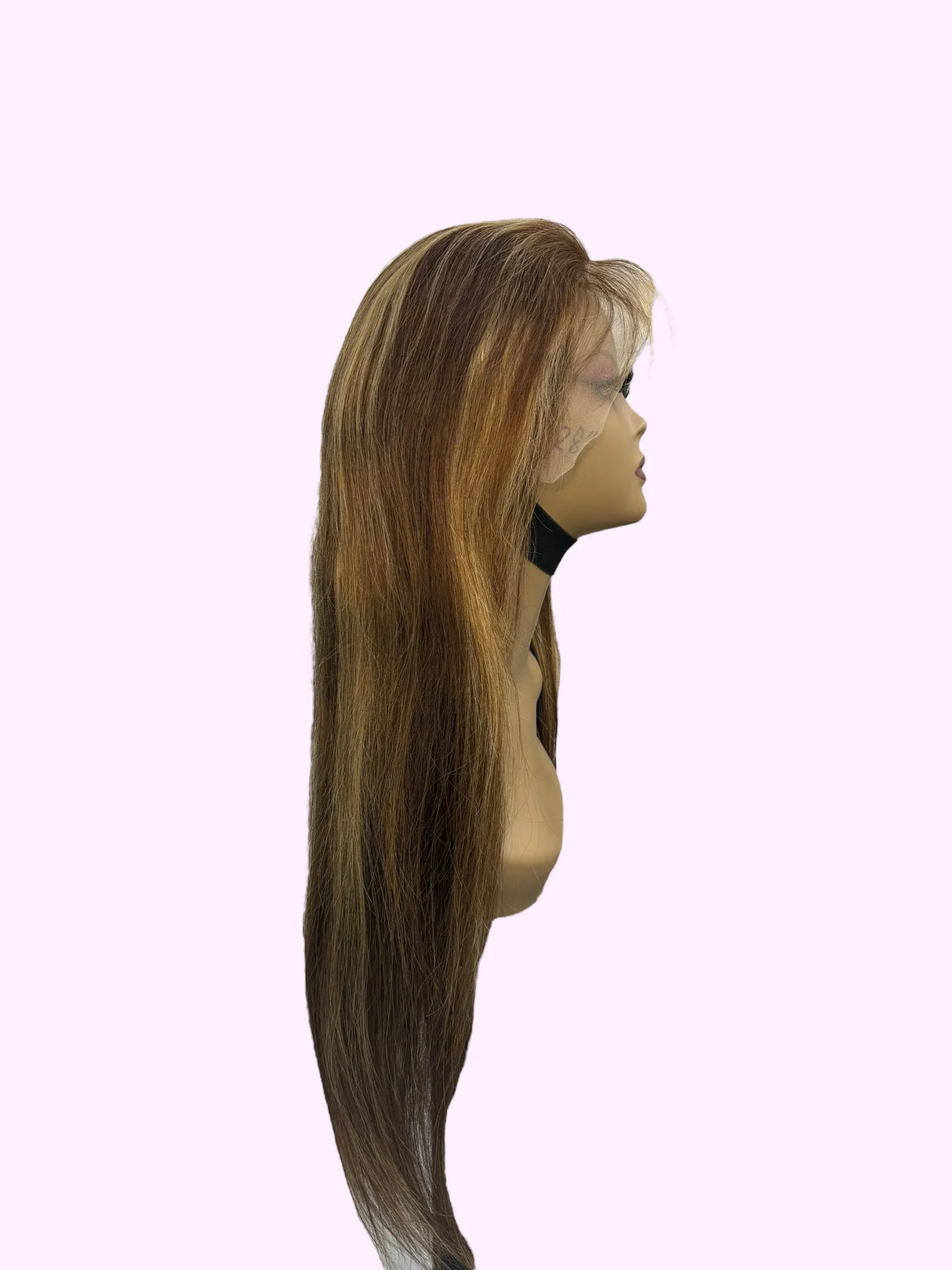 Vera Dolls 180% Density | 13x4 Highlight Straight Frontal HD Lace Wig Glueless Free Part Long Wig 100% Human Hair - Premium from Vera Dolls - Just $149.99! Shop now at VeraDolls