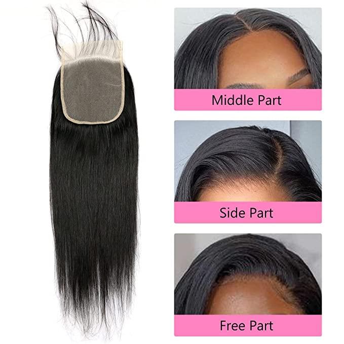 Vera Dolls 180% Density | 5x5 Straight Closure HD Lace Undetectable | Long Closure 100% Human Hair - Premium from VeraDolls - Just $49.99! Shop now at VeraDolls