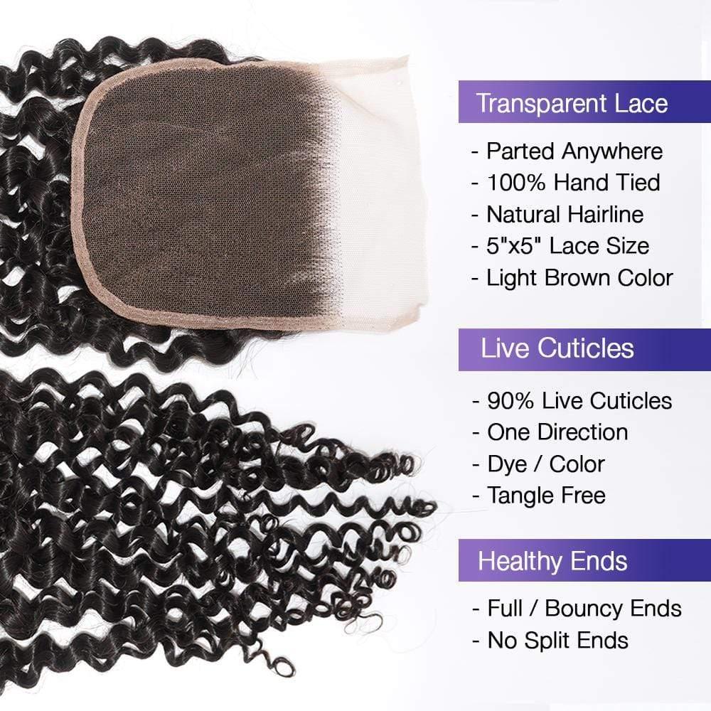 Vera Dolls 180% Density | 5x5 Bohemian Closure HD Lace Undetectable | Long Closure 100% Human Hair - Premium from VeraDolls - Just $49.99! Shop now at VeraDolls