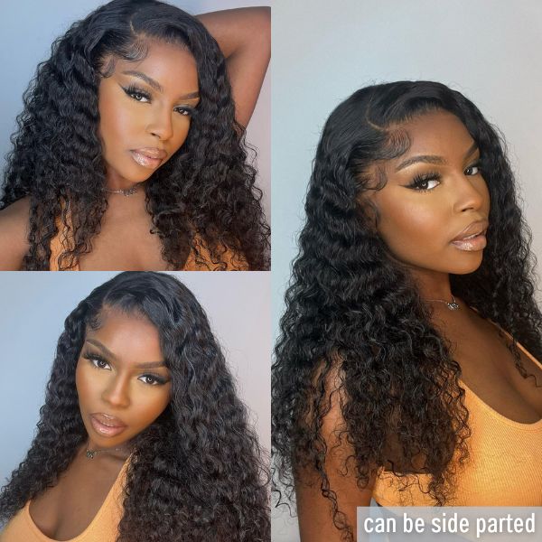 Vera Dolls Gorgeous Deep Wave Full Hair 13x4 Frontal Undetectable HD Lace Long Wig 100% Human Hair