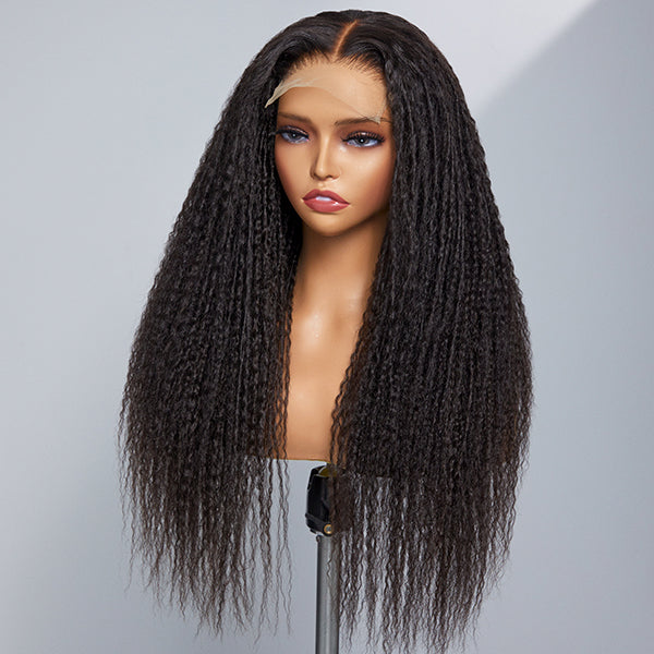 Vera Dolls TWIST | Dreadlock Style 5x5 Closure Lace Glueless Wig Mid Part Long Wig 100% Human Hair