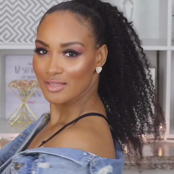 Virgin Human Hair Sleek Ponytail Easy To Wear | Upgraded 2.0