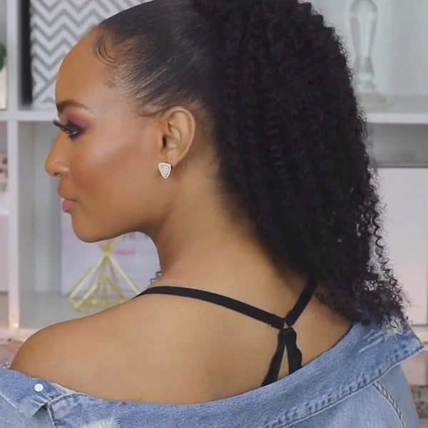 Virgin Human Hair Sleek Ponytail Easy To Wear | Upgraded 2.0