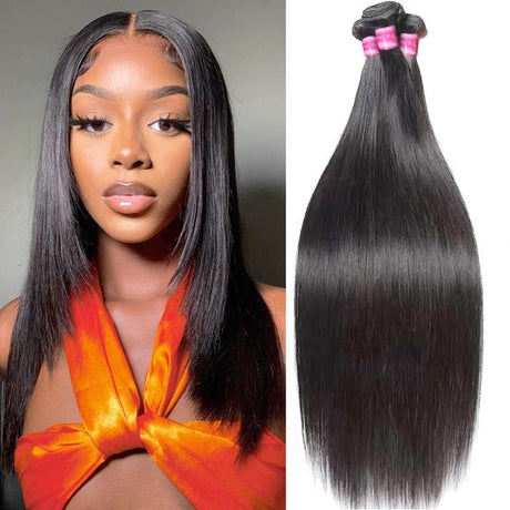 Straight VeraDolls Bundles Set: 100% Natural Human Virgin Hair - Premium  from Vera Dolls - Just $25! Shop now at VeraDolls