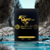 Qaed Al Fursan by Lattafa Perfumes – Bold Fruity & Sweet Woody Fragrance (Black Box, 3.04 Oz)