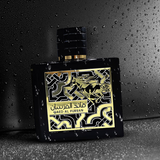 Qaed Al Fursan by Lattafa Perfumes – Bold Fruity & Sweet Woody Fragrance (Black Box, 3.04 Oz)