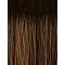 Smooth human hair wig with natural brown ombre highlights for versatile styling