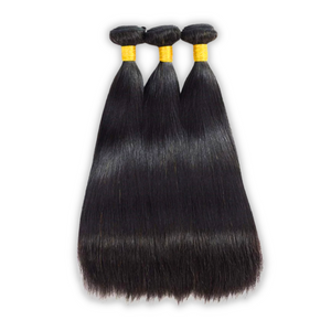 15A Straight 3-piece Bundle Set | 100% Natural Virgin Human Hair