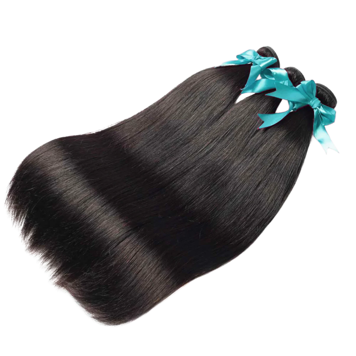 10A Straight 3-piece Bundle Set | 100% Natural Virgin Human Hair ...