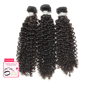 Curly VeraDolls StarDust Bundles: 100% Natural Human Virgin Hair