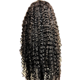 Vera Dolls 180% Density | 13x6 Water Wave Frontal HD Lace Wig                                            Glueless Free Part Long Wig 100% Human Hair