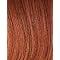 Rich auburn human hair wig with natural waves, premium quality for stylish looks