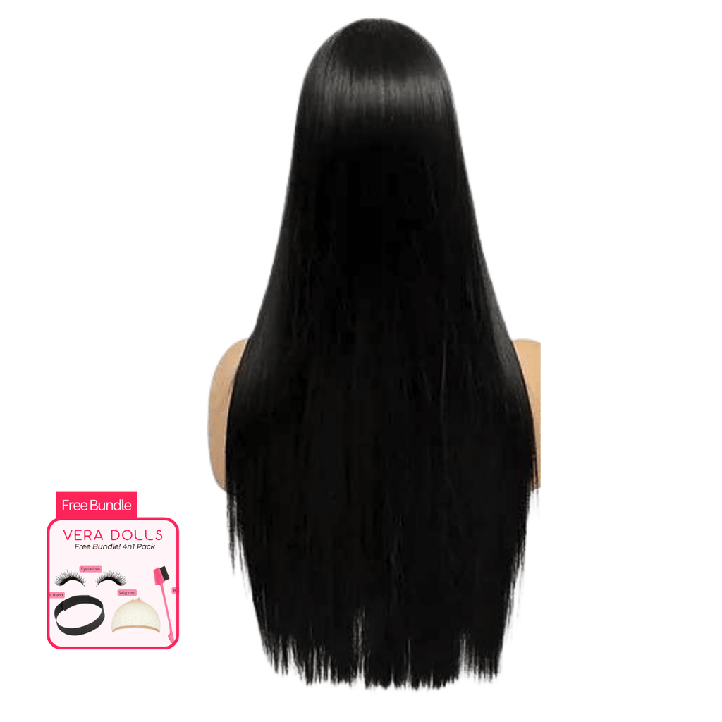 15A Full Lace Wig Straight HD Super Natural Hairline Lace Free Part | 100% Human Hair 180% Density