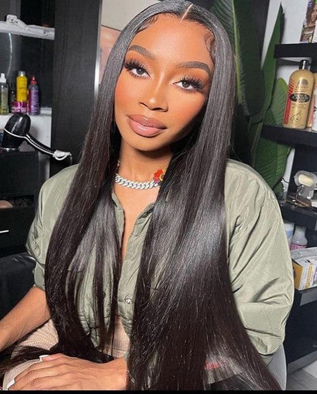 Vera Dolls 180% Density | 13x4 Straight Frontal HD Lace                                            Undetectable | Long Frontal  100% Human Hair