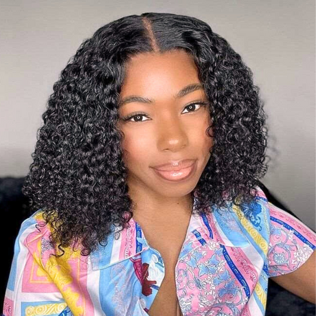 Vera Dolls 100% Human Hair Bob Deep Wave 5x5 Glueless Invisible HD Lace Wig