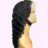 Vera Dolls 180% Density | 13x4 Deep Wave Frontal HD Lace Wig Glueless Free Part Long Wig 100% Human Hair