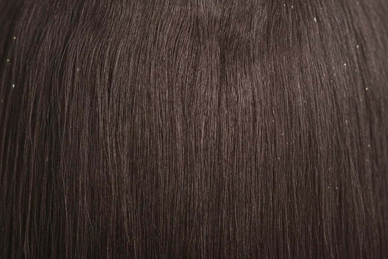 Two packages of Outre Premium Purple Pack Yaki hair extensions, showcasing the product as 100% human hair with a straight texture.