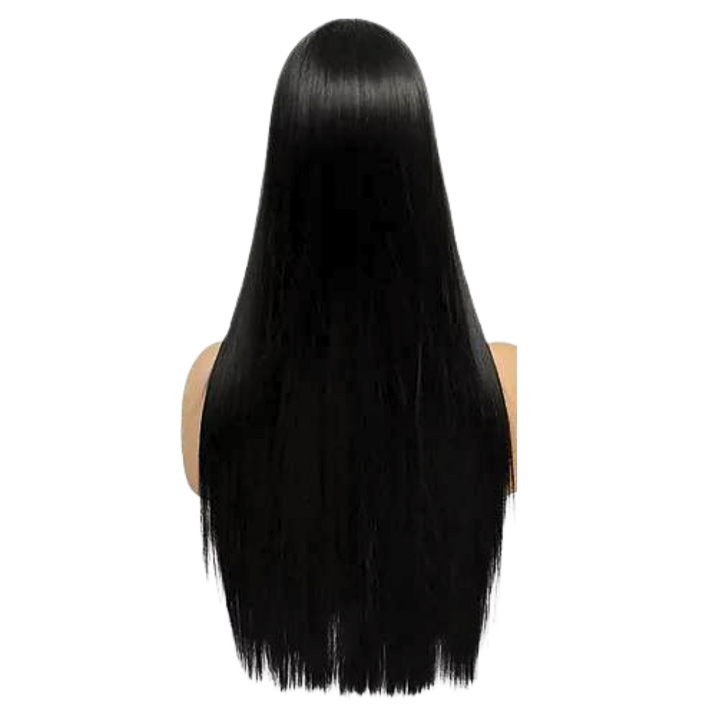 Full Lace Wig Straight Frontal HD Lace Wig Free Part Long Wig 180% Density