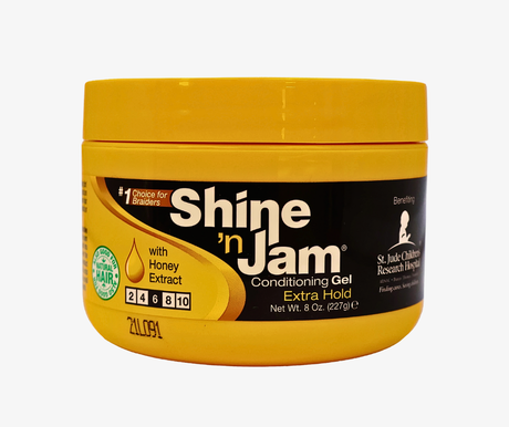Shine 'n Jam Magic Conditioning Gel Extra Hold with Honey extract Good For Natural Hair