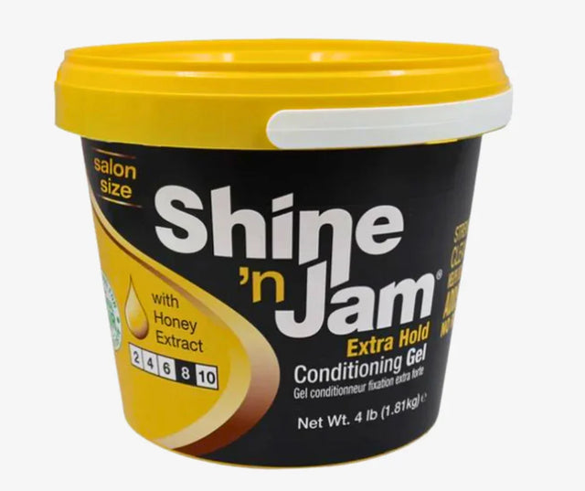 Shine 'n Jam Magic Conditioning Gel Extra Hold with Honey extract Good For Natural Hair