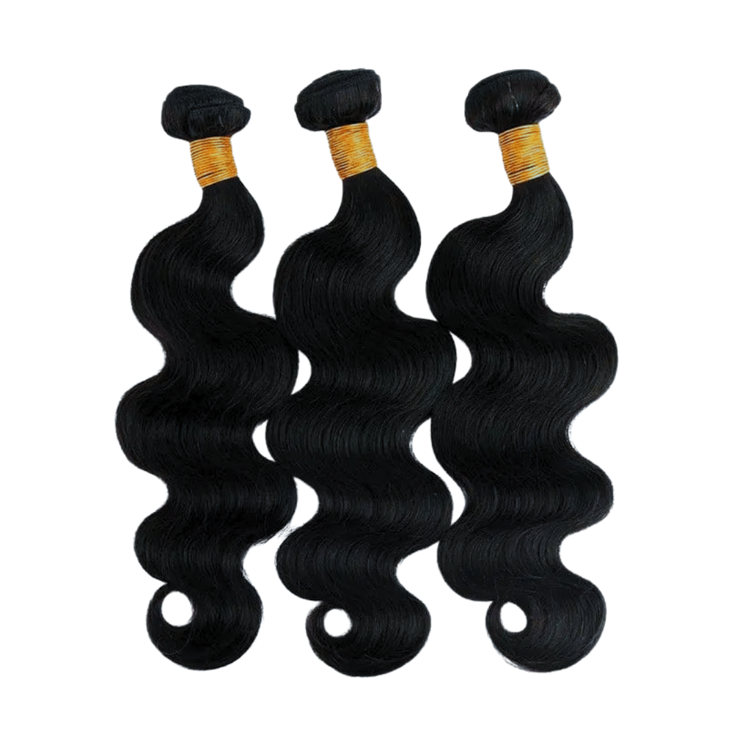 8A Body Wave 3-piece Bundle Set | 100% Natural Virgin Human Hair