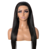 Straight Natural 15A Grade HD Lace Frontal 13x4 Wig 180 Density