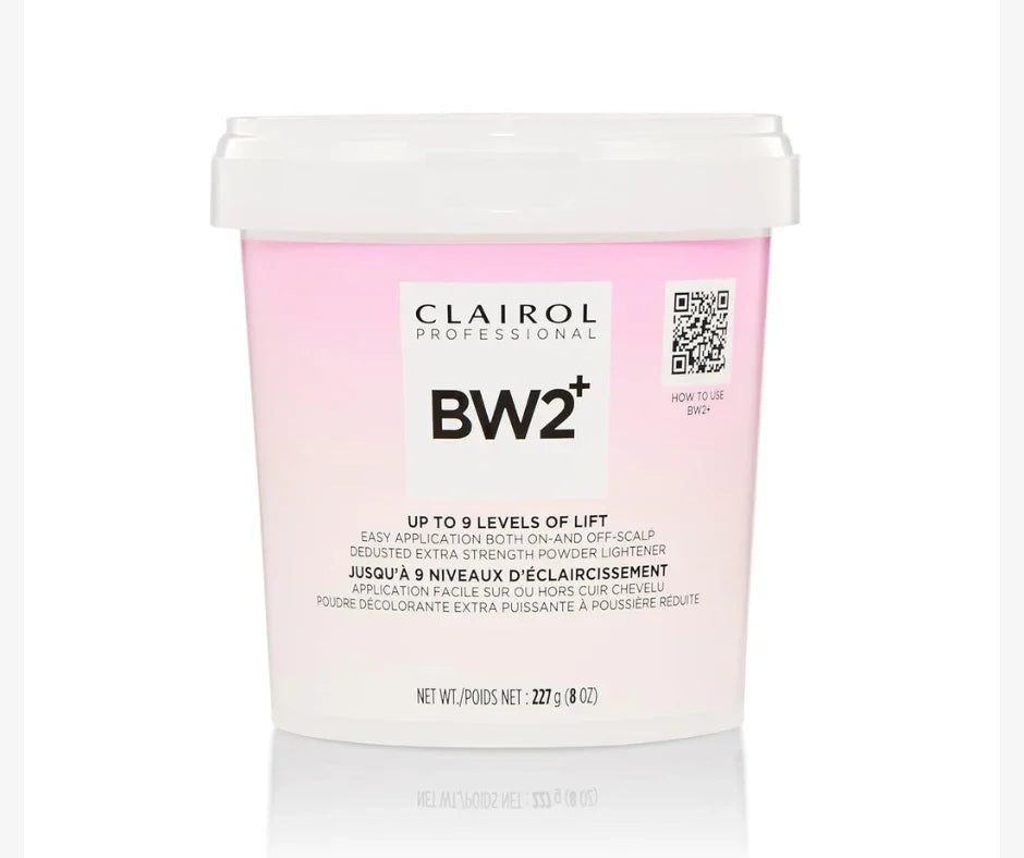 Clairol Professional BW2+ Extra Strength Powder Lightener Both ON-OFF Scalp
