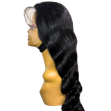 Vera Dolls 180% Density | 13x4 Body Wave Frontal HD Lace Wig                                            Glueless Free Part Long Wig 100% Human Hair