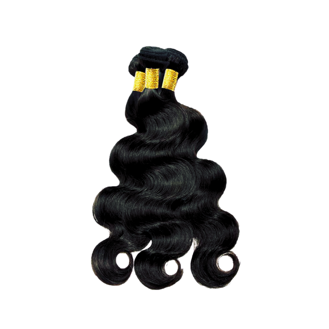 8A Body Wave 3-piece Bundle Set | 100% Natural Virgin Human Hair