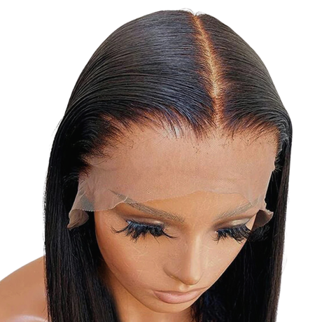 Straight Natural 15A Grade HD Lace Frontal 13x4 Wig 180 Density
