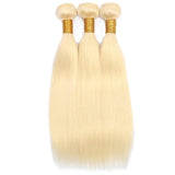 12A 613 Blonde Silky Straight Bundles Set | 100% Virgin Human Hair | Can Be Dyed