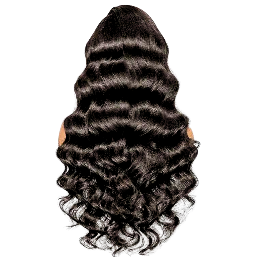 Vera Dolls 180% Density | 13x6 Body Wave Frontal HD Lace Wig                                            Glueless Free Part Long Wig 100% Human Hair